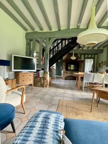 La chaumière confort et charme Normand (La chaumiere confort et charme Normand) in Saint-Pierre-le-Vieux (Haute-Normandie)