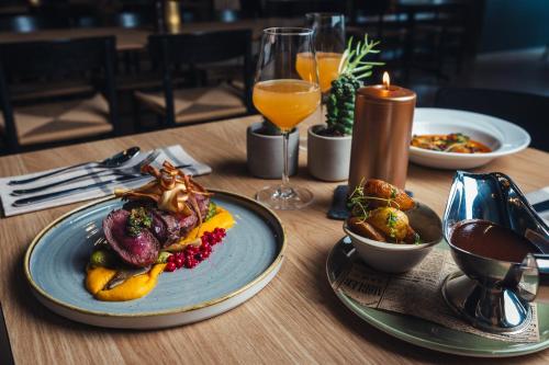 Ресторан, Maritim Fjordhotell in Флеккефьорд