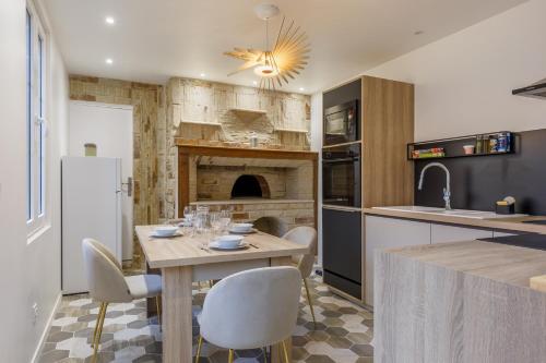 virtuve, Aux Magnolias - Maison pour 6p in Silly-Tillard