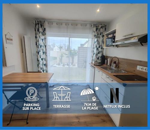 Les pommiers Duplex cosy tout confort mitoyen d'une maison neuve avec terrasse entree independante p in Sommervieu
