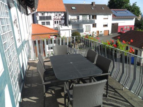 Ruime vakantiewoning met 4 slaapkamers voor max 9 personen in Spangenberg