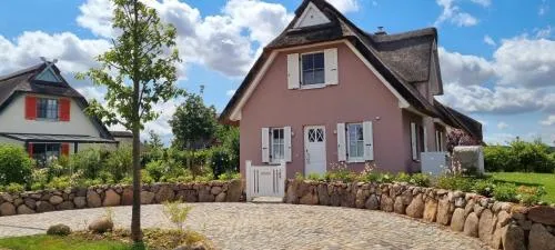Reethaus "De Likedeeler" in Zierow, Deutschland