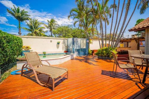Bz12 Casa c/ Piscina e Sauna privat,300m da praia – khách sạn tại Bãi Biển Maghuinhos