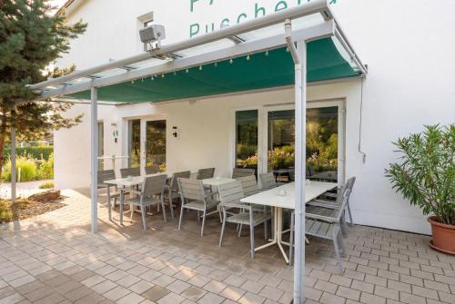 陽台/露台, ParkVilla Puschendorf, 24-7 Self-Check-in in 法伊茨布龍