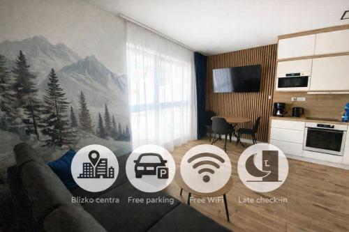 Smart Hviezdoslavova APT – khách sạn tại Kisovce