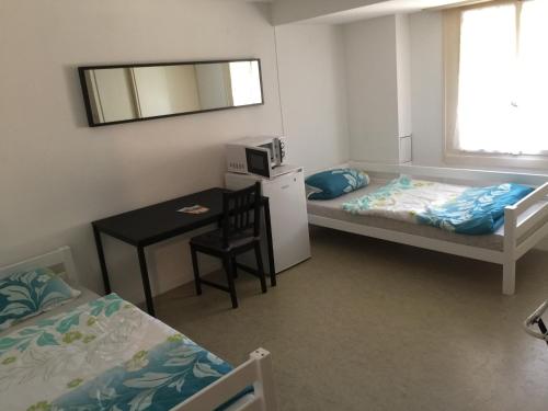Hostel Airport Oberglatt Room Type - Standard Twin Room with Shared Bathroom