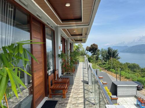 Balcony/terrace, Toba Crest Vue in Parapat