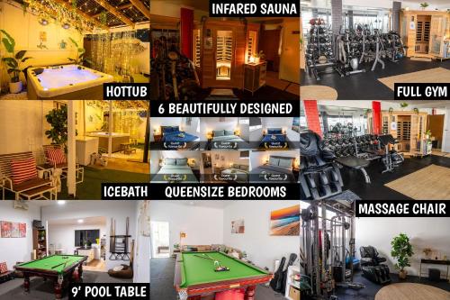 Hot Tub, Ice Bath, Gym, Sauna, Pool Table Coorparoo Haven