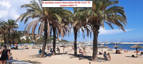 Studio lavandou climatisation avec parking prive proche mer