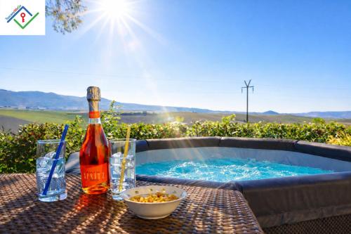 Джакузі, La Casa di Nena - Relax, Natura Toscana con Idromassaggio & Stelle in Санта Лус
