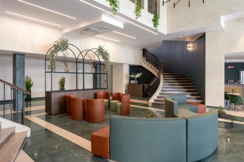 Vestíbulo, Hotel Carlton in Treviso