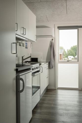 Вид, Storkesøen Ribe Holiday Cottages and Apartments in Рібе