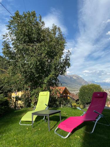 Magnifique studio en-dessus de Martigny in Martigny-Combe
