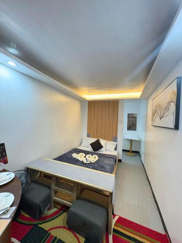 1 double bed