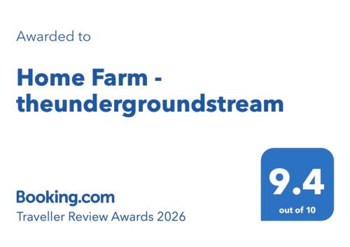 Home Farm - theundergroundstream in Churchstow