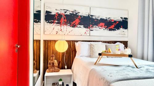Liberdade | Acomoda 3 | 3min Metrô + Piscina + Gym – khách sạn tại Se