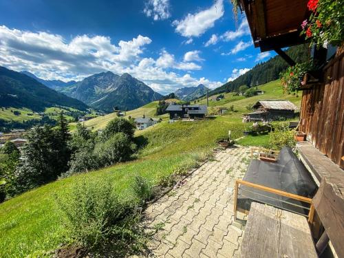 A szálláshely kívülről, Bi-dr-Gondamaika in Hirschegg (Vorarlberg)