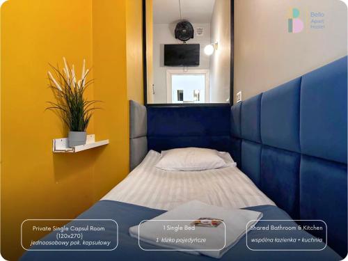 Bello ApartHostel Private Rooms Room Type - Private One Person Small Capsule Room 