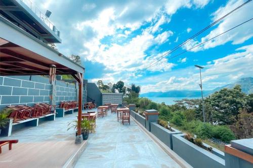 Balcony/terrace, Toba Crest Vue in Parapat