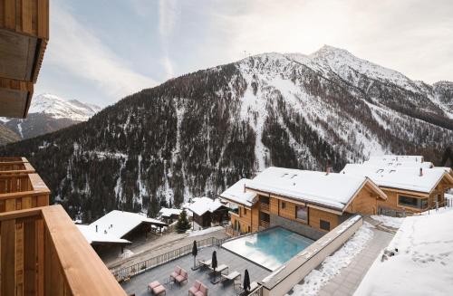Kilátás, Guernerés & Spa by Alpine Resorts (Guerneres & Spa by Alpine Resorts) in Grimentz