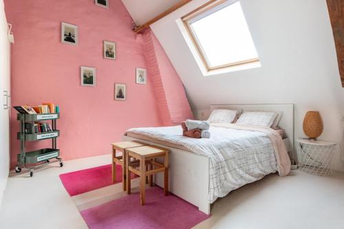 Cozy loft in private house at the center of Ghent