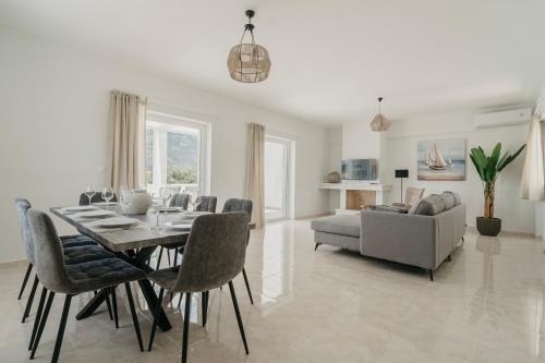 virtuve, Areti White Villas in Posidonia