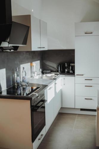 廚房, FeWo Kibo Kupferberg in 基爾夏因博蘭登