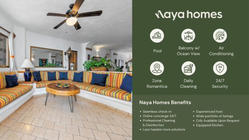 Ocean view 2Br Condo-Balcony-Beach-Pool - 902
