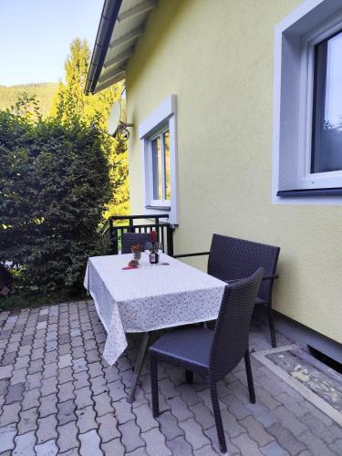 陽台/露台, Sonja´s Ferienwohnung in 帕特加森