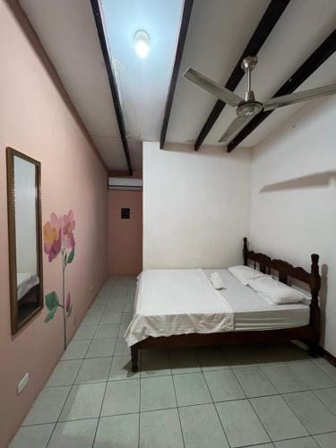 1 double bed