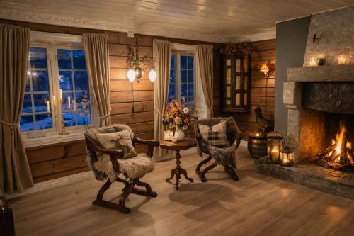 Traditional timber farm with Sauna & Wi-Fi in Vinstra