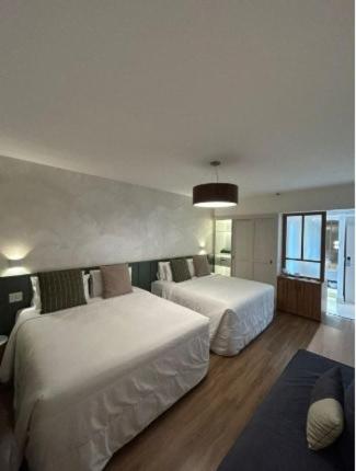 2 double beds, 1 sofa bed
