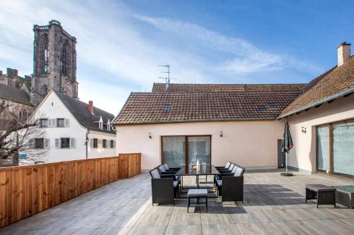 Appartement climatise, 4 suites parentales et grande terrasse in Rouffach