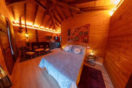 Létesítmények, Pensión Cabañas Bosque Máxico de Bonxe (Pension Cabanas Bosque Maxico de Bonxe) in Outeiro De Rei