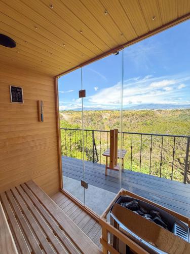 Sauna, ETM Wellness Private Retreat at San Jose in Brasil