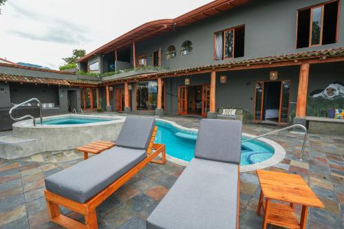 Balcony/terrace, ETM Wellness Private Retreat at San Jose in Brasil