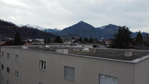 Kilátás, CROWN LIVING Basic Studios Dornbirn - Zentrale Studios mit WLAN, kostenloser Parkplatz, Self Check-i in Dornbirn