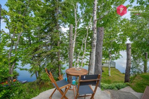Les 3 Joyaux du Lac Michaud - Chalet Bord du lac Quai privé - Rimouski Matane (Les 3 Joyaux du Lac Michaud - Chalet Bord du lac Quai prive - Rimouski Matane) in Padū (QC)