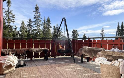 Lovely Home In Sjusjøen With Sauna – khách sạn tại Sjusjoen