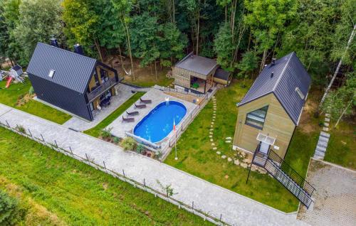 Viesnīcas āriene, Nice Home In Trzcianka With Sauna in Tarczek