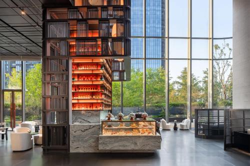 مطعم, Hyatt Regency Xi'an Chanba in شمالب المدينة