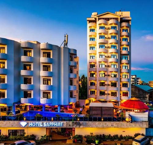 Widok z zewnątrz, Hotel Sapphire in Mombasa