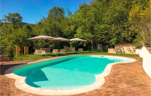 Peldbaseins, Apartment With Private Pool in Montefelcino