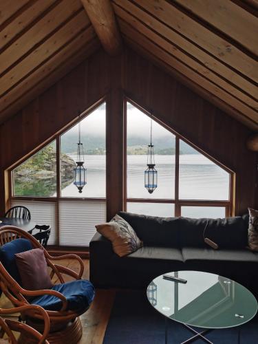 Lysefjord's pearl - the boathouse by the Preikestolen in Forsand