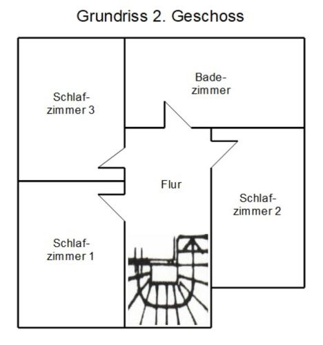 Maisonette Ferienwohnung Rosengarten im Herzen von Eschwege in Eschwege