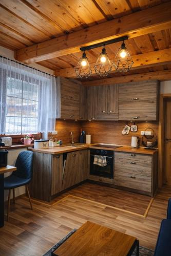 keuken, Penzión Natália (Penzion Natalia) in Terchova