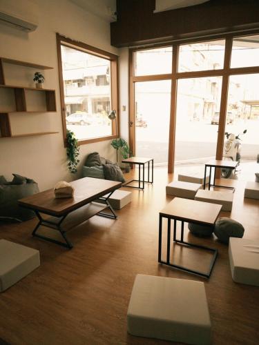Shared lounge/TV area, 距離輕旅-東港店 KM Hostel DG in Pingtung