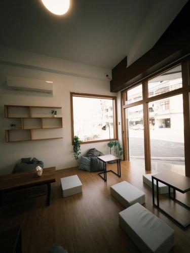 Shared lounge/TV area, 距離輕旅-東港店 KM Hostel DG in Pingtung