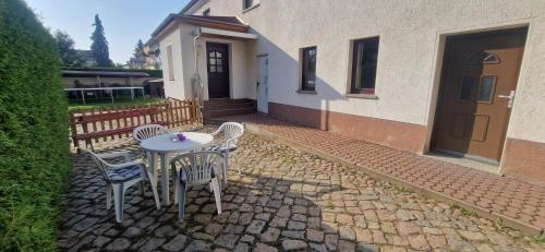 Skats, Ferienwohnung Lesenest in Krostitz