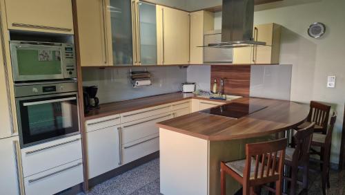 virtuve, Ferienwohnung Lesenest in Krostitz
